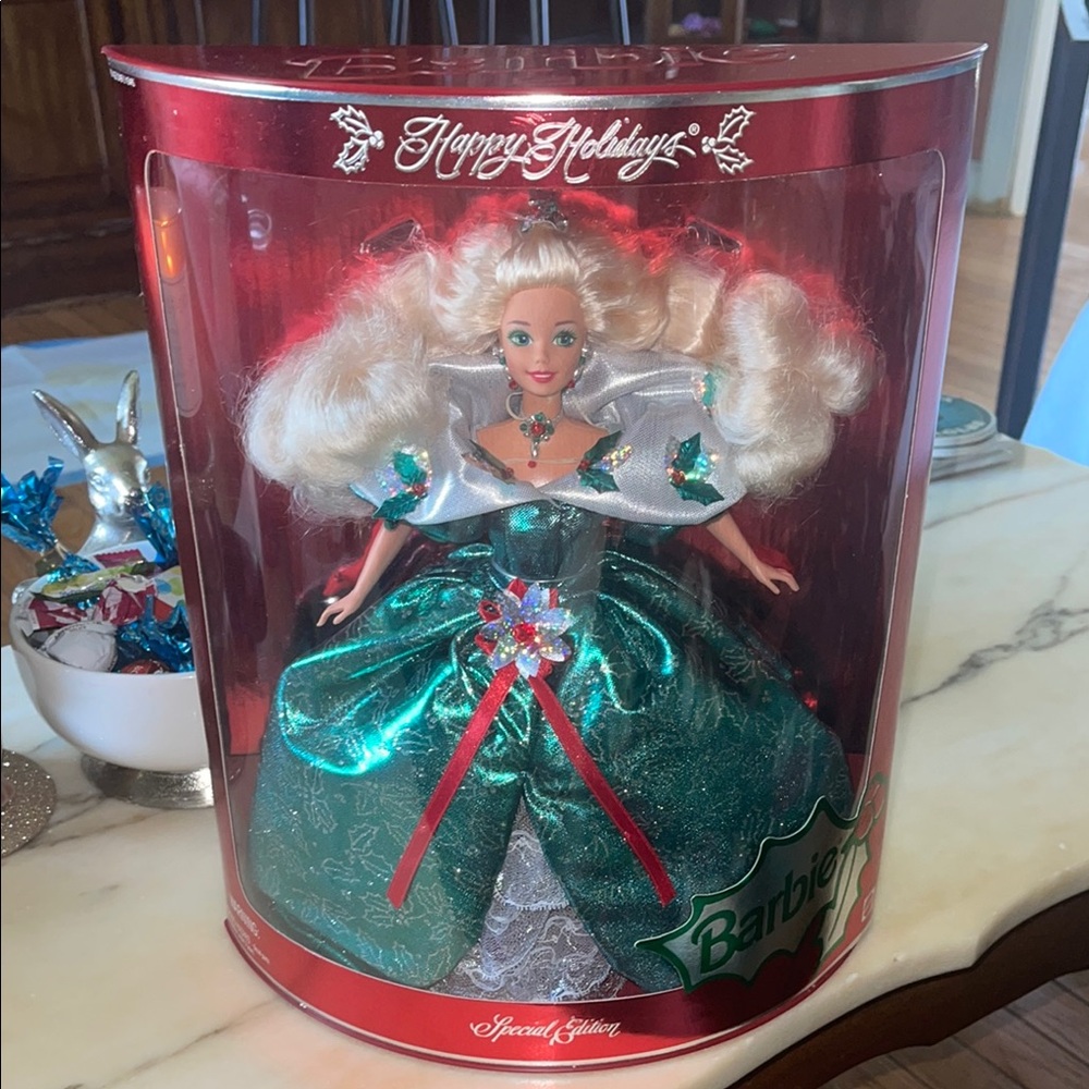 Barbie Special Edition in Green and Silver Gown